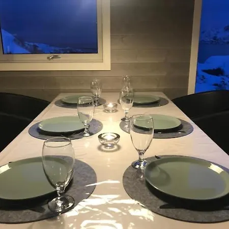 Private Newly Built Waterfront Cabin In Lofoten Leknes
